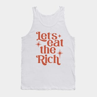 Let's eat the rich Tank Top